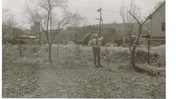 Príprava výstavby rodinných domov 1975 Príprava výstavby rodinných domov 1975