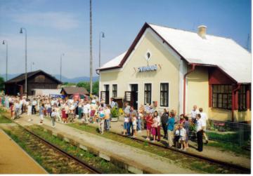 95. výročie trate Chynorany - Trenčín 25.8.1996 95. výročie trate Chynorany - Trenčín 25.8.1996