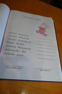 Uvítanie detí 2 Uvítanie detí 2