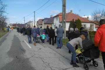 Krížová cesta po obci Krížová cesta po obci