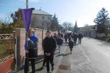 Krížová cesta po obci Krížová cesta po obci