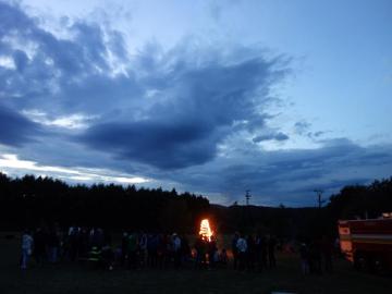 Pálenie jánskej vatry Pálenie jánskej vatry